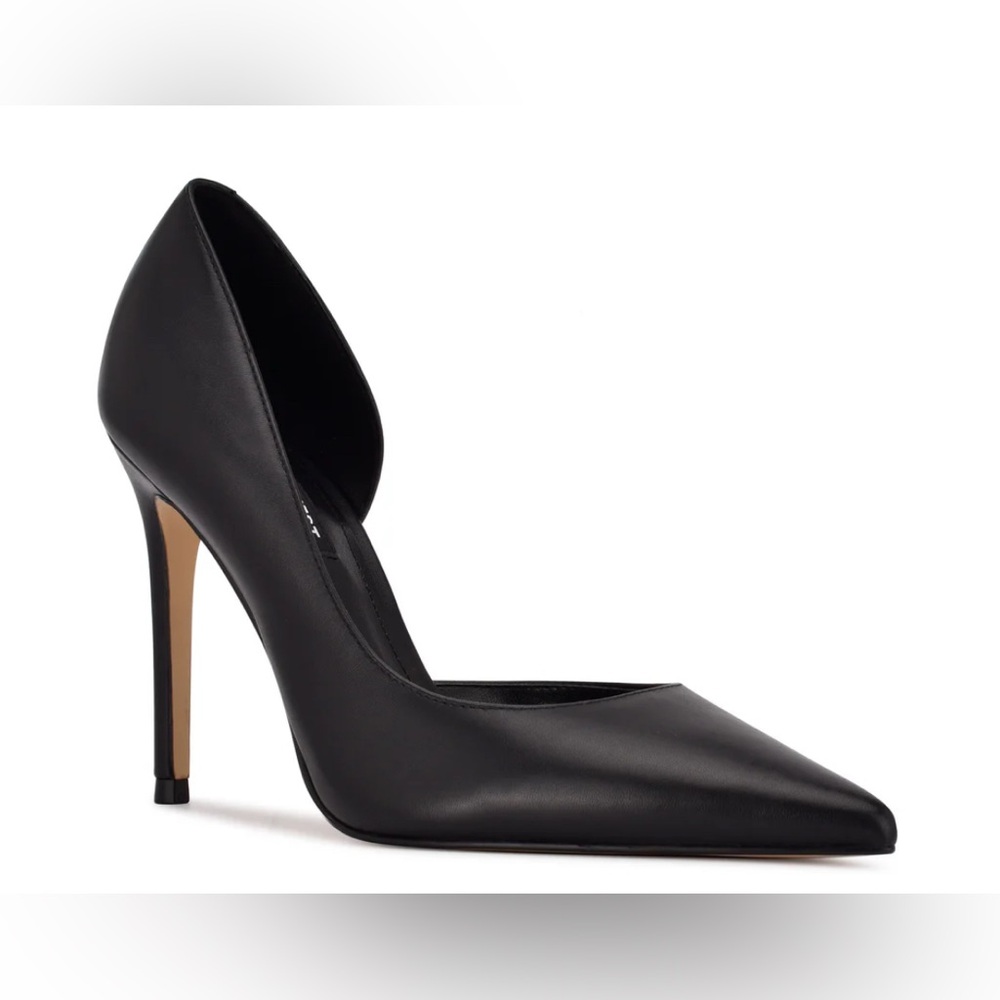 Nine West Classic Black Stiletto Heels